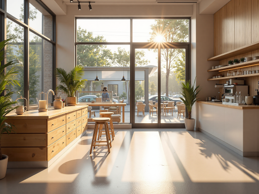 办公室茶水间，现代设备，储物功能，员工福利空间